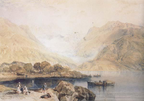 Joseph Mallord William Truner Loch Fyne (mk47) Norge oil painting art